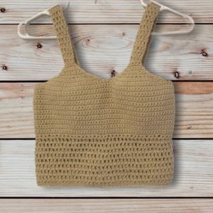 Original Handmade corset style crop top